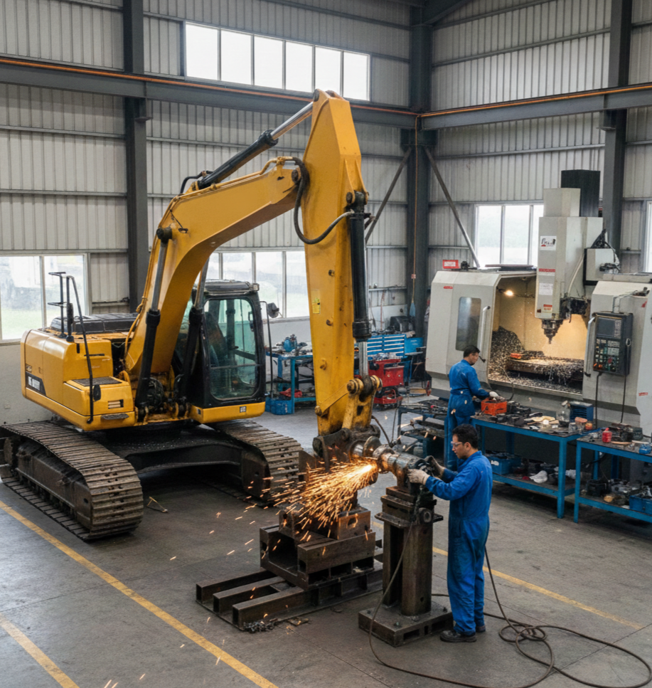 Line Boring & Machining Alat Berat